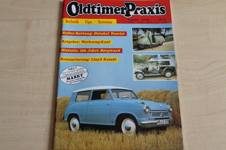 Deckblatt Oldtimer Praxis (11/1990)